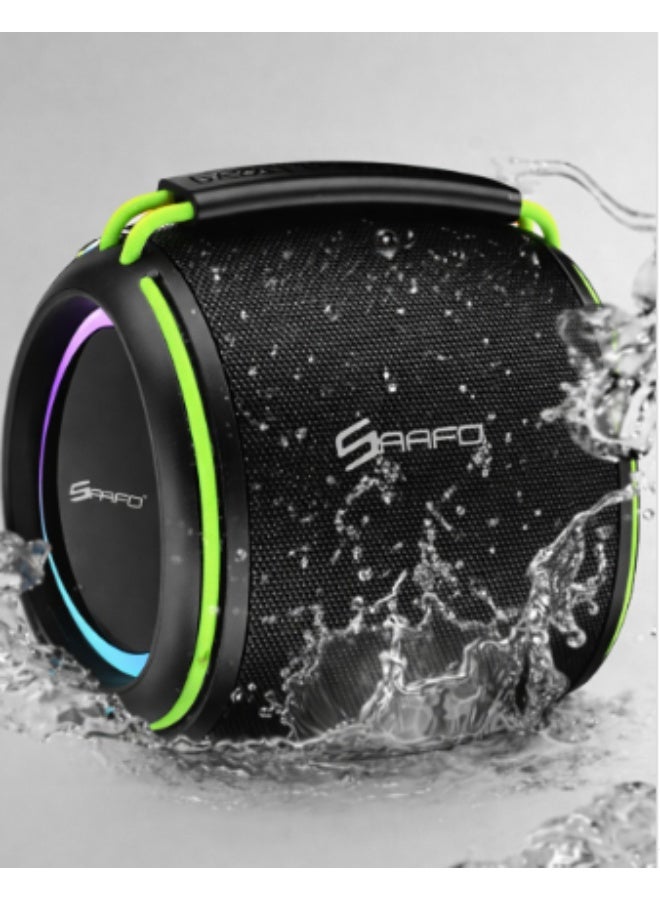 سافو مكبر الصوت المحمول Saafo SF 0343 هو مكبر صوت صغير بقوة 8 واط مصمم لأداء صوتي عالي الجودة وصغير الحجم - Image 1